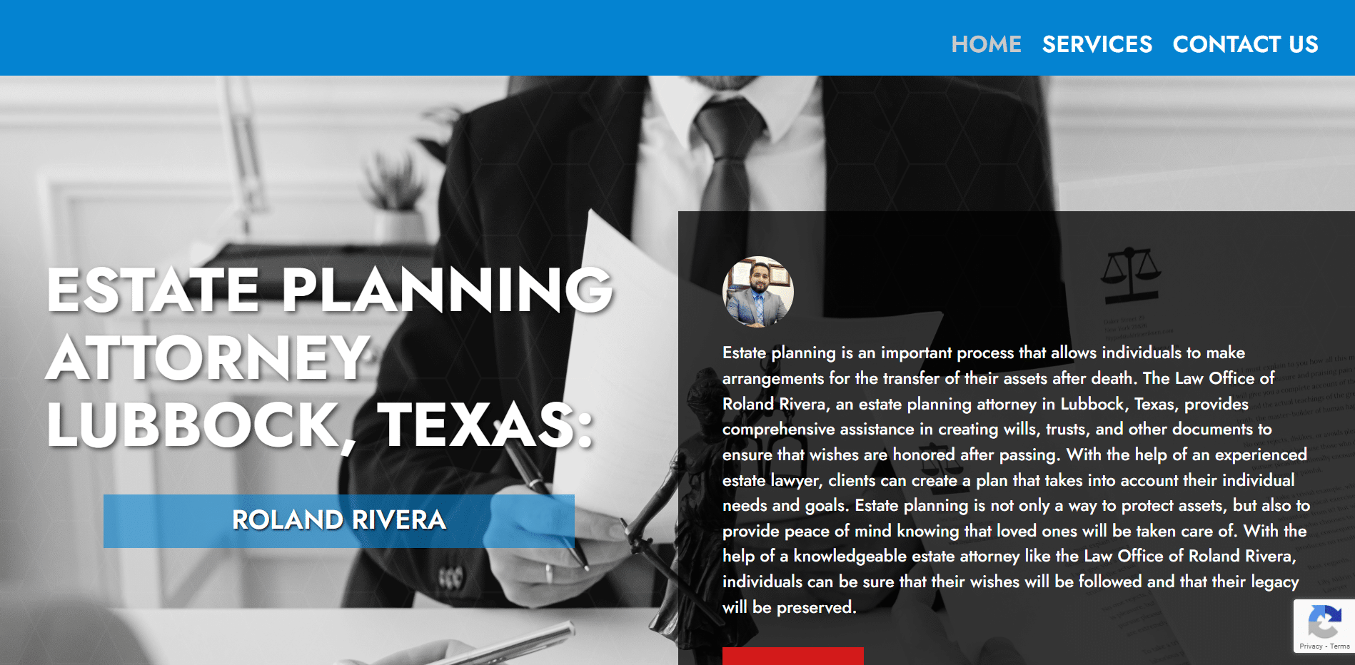 building an estate planning website
