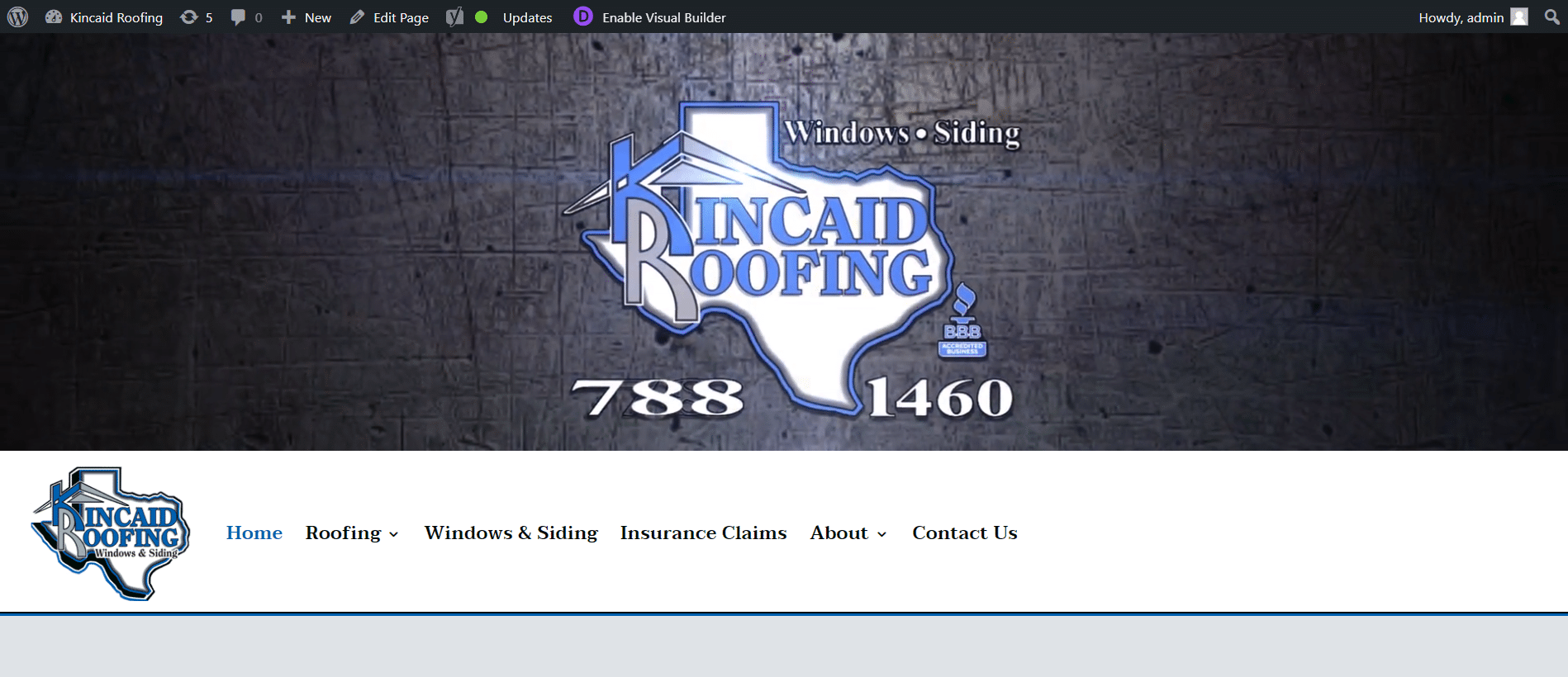 new website