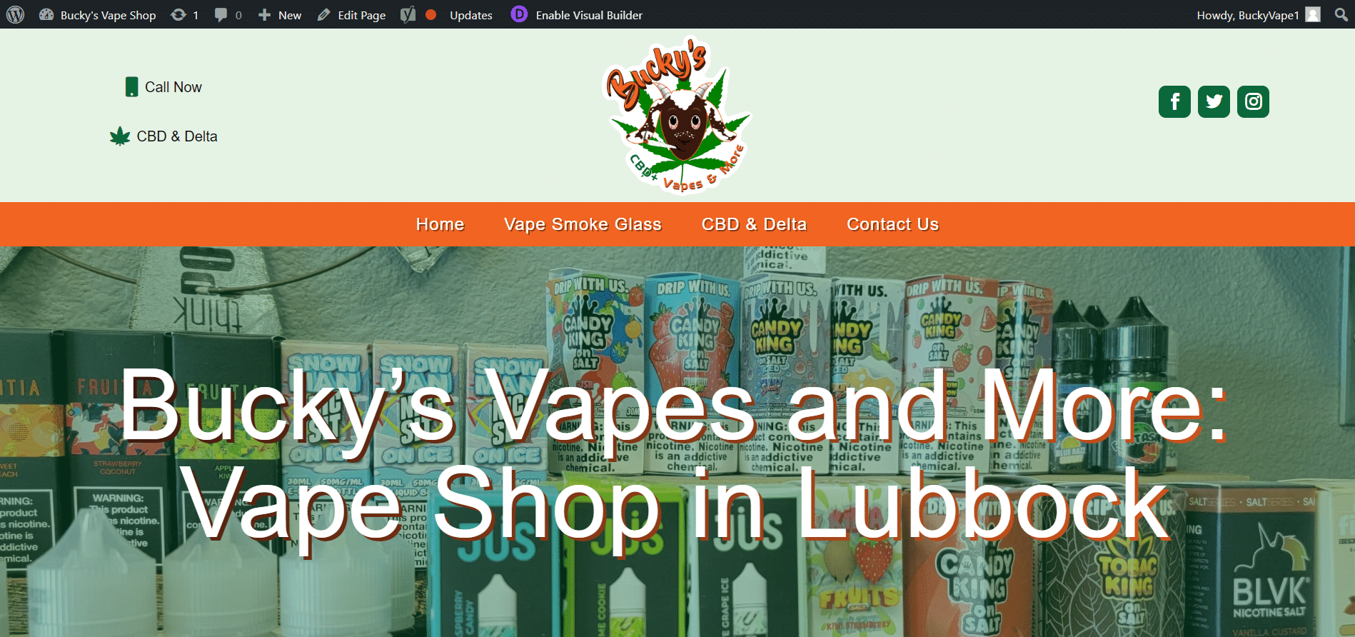 new website