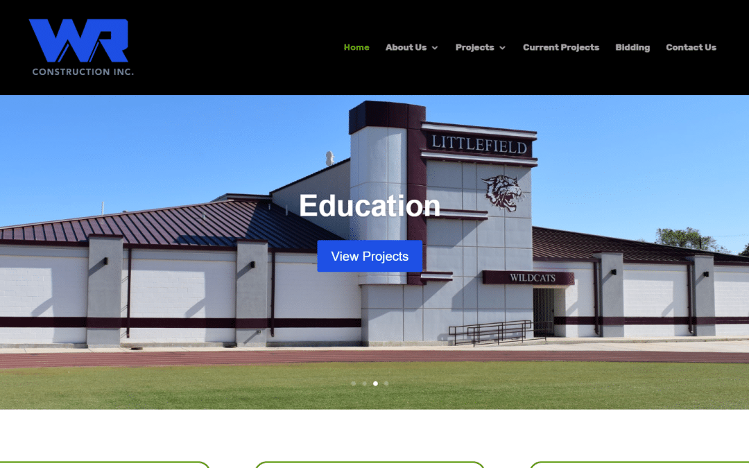 From Foundation to Finish: How Your Web Pro Revamped WR Construction’s Online Presence