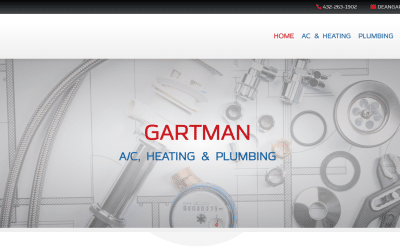 Beyond the Blueprints: How Your Web Pro Crafted a Website That Works for Gartman AC & Plumbing